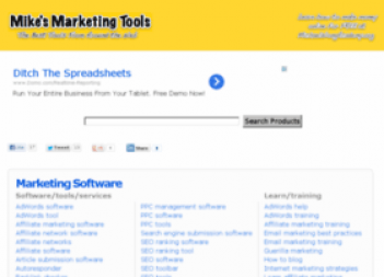 Mike’s Marketing Tools công cụ phân tích SEO trong thiết kế web