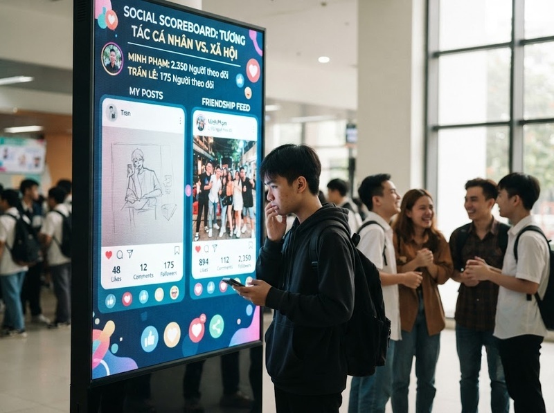 Áp lực được công nhận trên mạng có thể chi phối cảm xúc và hành vi ra sao?