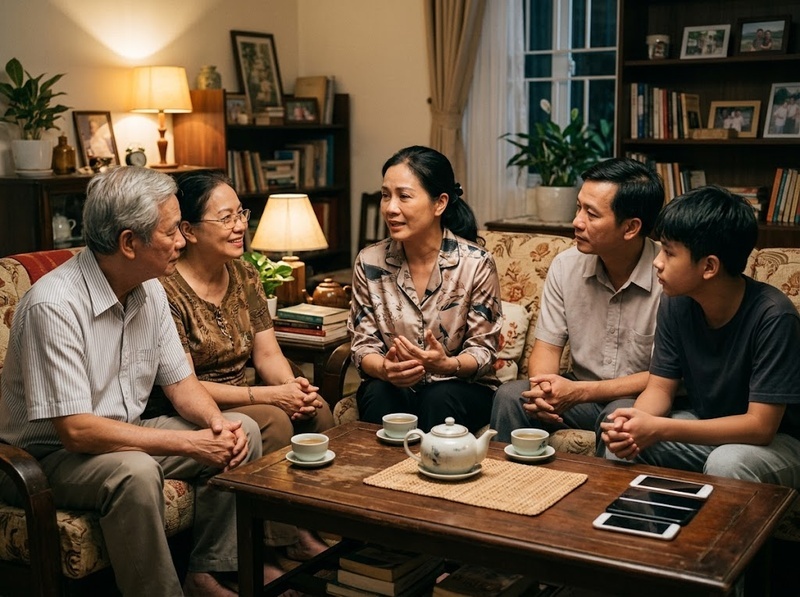 Cải thiện lắng nghe trong gia đình số bằng cách giảm phân tán chú ý thế nào?
