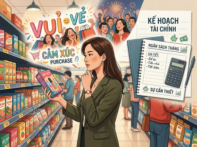 Cảm xúc và quyết định chi tiêu liên hệ với nhau như thế nào?