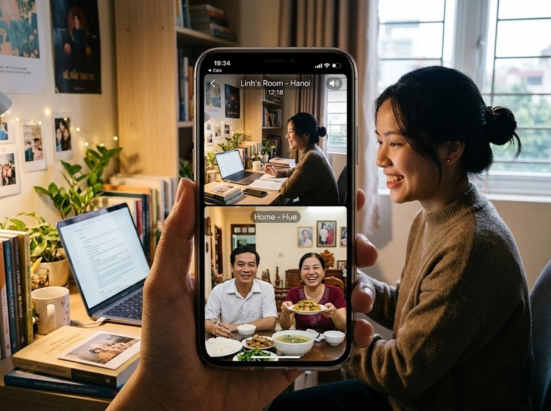 Công nghệ số và giao tiếp gia đình thay đổi về tần suất và chất lượng ra sao?