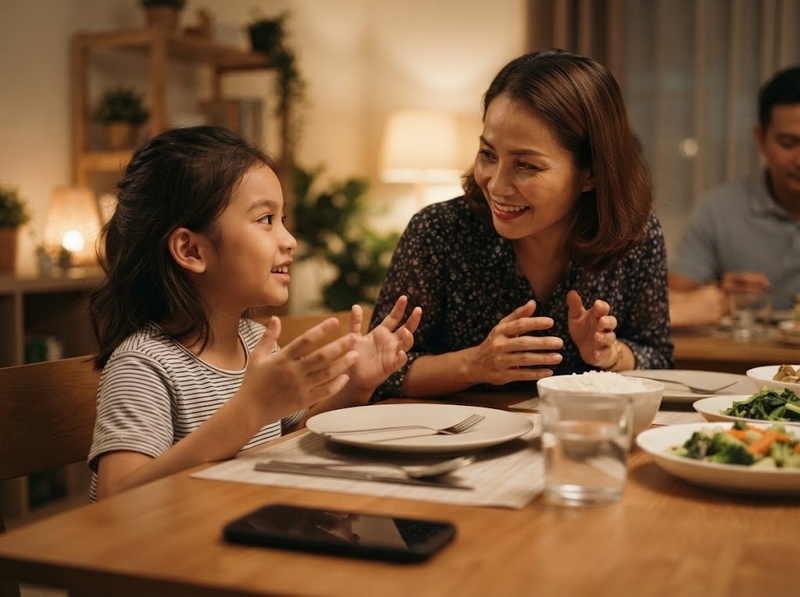 Điện thoại trong thời gian gia đình có thể làm giảm hiện diện và cảm giác gắn kết ra sao?