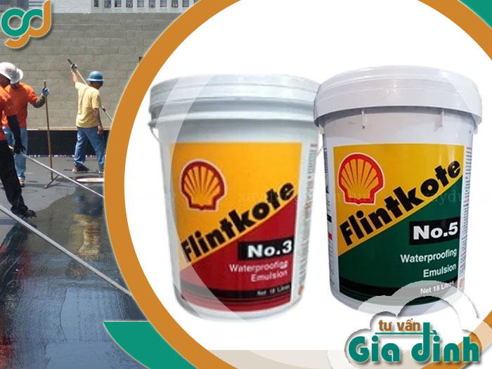 Bất ngờ với Flintkote chống thấm định mức siêu tiết kiệm!