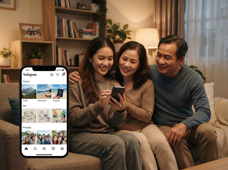 Internet và nhận thức trong gia đình có thể thay đổi cách nhìn về nhau ra sao?