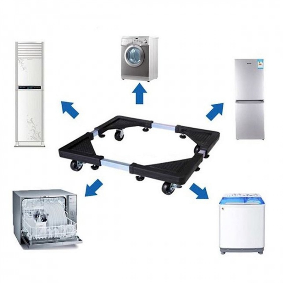 Tại sao nên mua kệ để máy giặt tủ lạnh có bánh xe trong căn hộ nhỏ?