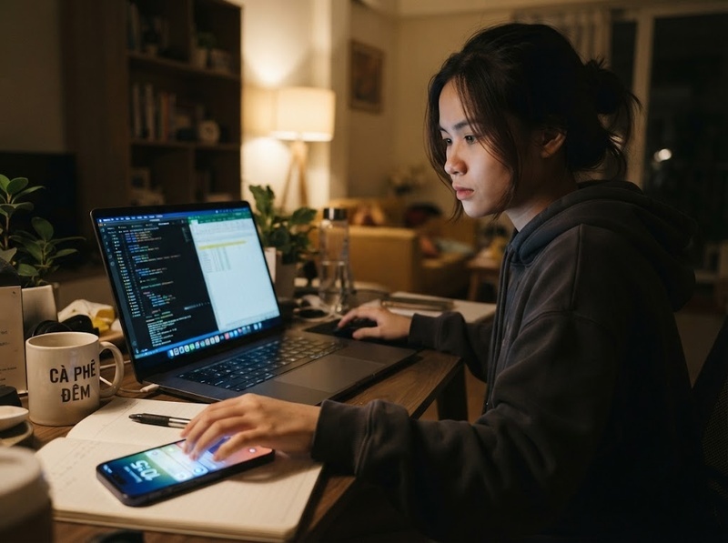 Khó giảm thời gian dùng thiết bị do những thói quen và tác nhân duy trì nào?