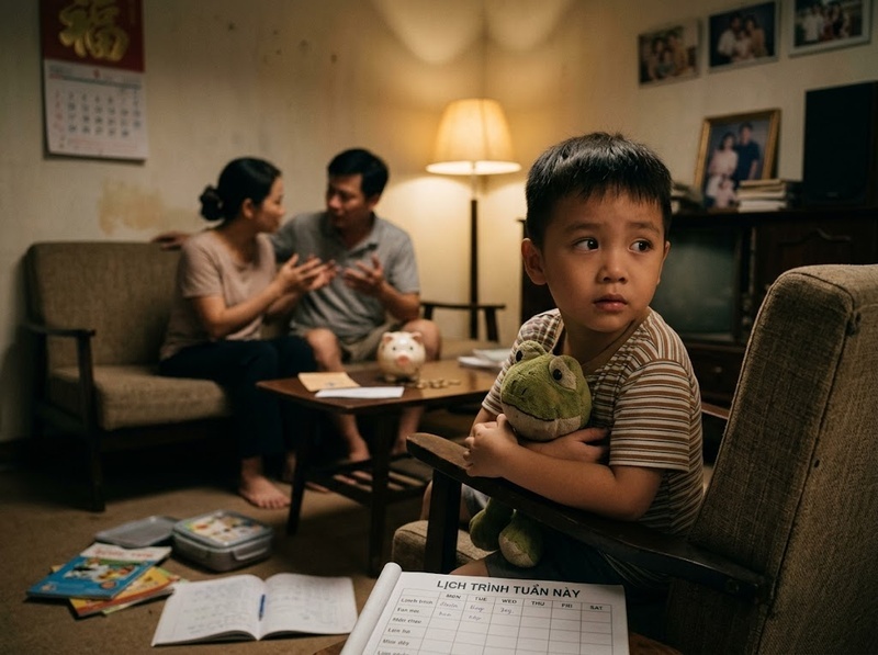 Khó khăn tài chính và cảm giác an toàn của trẻ thay đổi ra sao khi kéo dài?