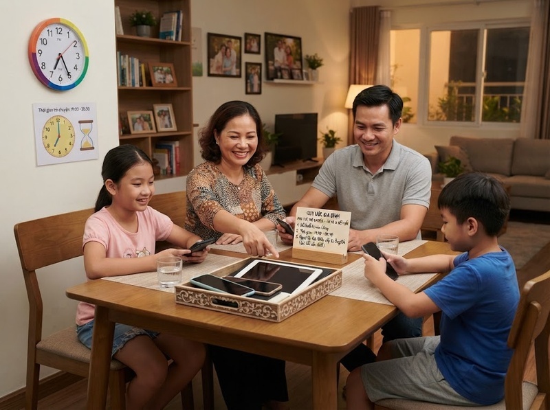 Không gian trò chuyện không thiết bị nên được thiết lập thế nào để duy trì chú ý?