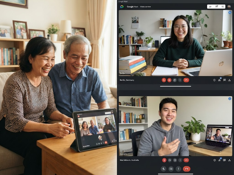 Môi trường trực tuyến và sự gần gũi gia đình có thể hỗ trợ hoặc suy giảm ra sao?
