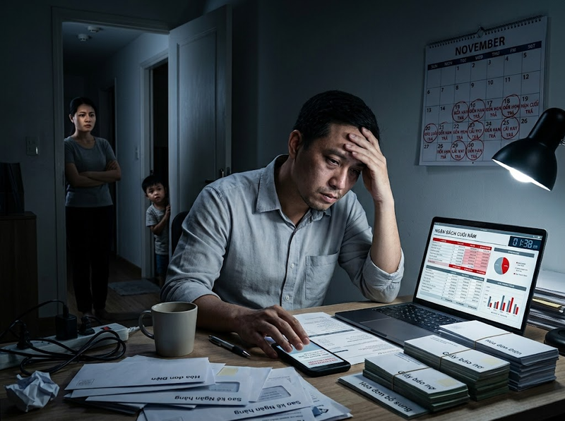 Nợ nần và tâm lý gia đình thay đổi ra sao dưới áp lực trả nợ?