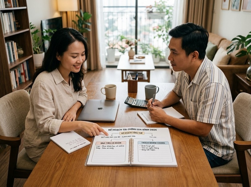 Nói chuyện về tiền chung tiền riêng thế nào để tránh mâu thuẫn vợ chồng?