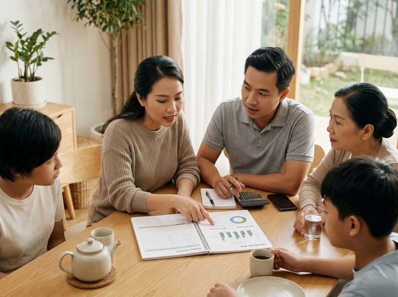 Phụ thuộc kinh tế và tiếng nói trong gia đình có mối liên hệ ra sao?