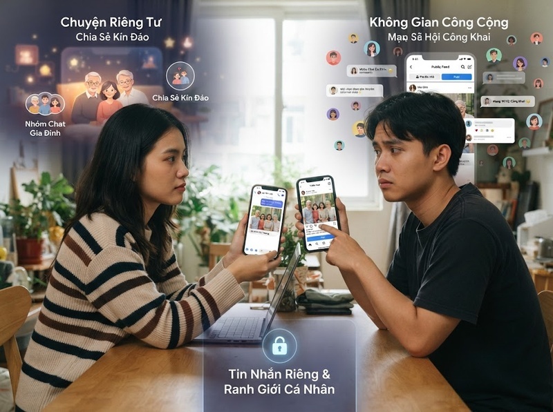 Quyền riêng tư số trong gia đình cần được tôn trọng trong những phạm vi nào?