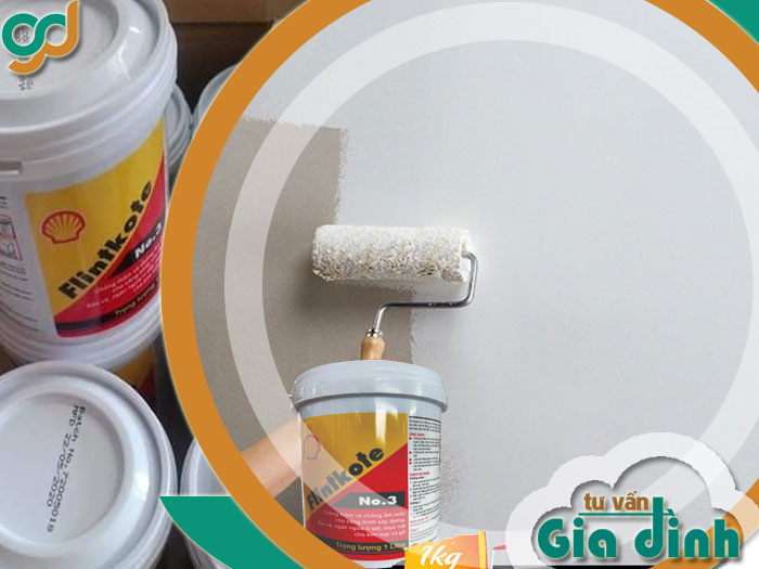 Sơn chống thấm flintkote 1 lít quét được bao nhiêu m2 tường?