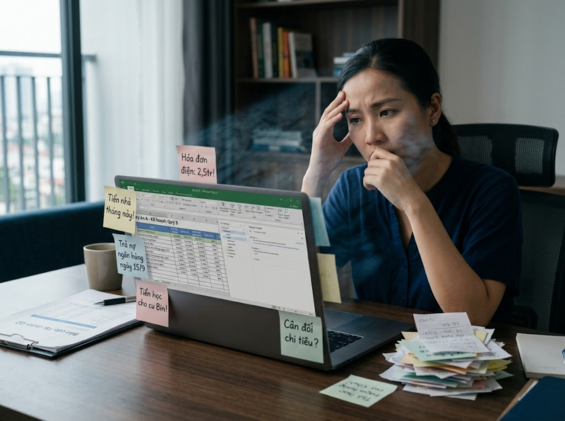 Stress tài chính và khả năng ra quyết định bị ảnh hưởng như thế nào?