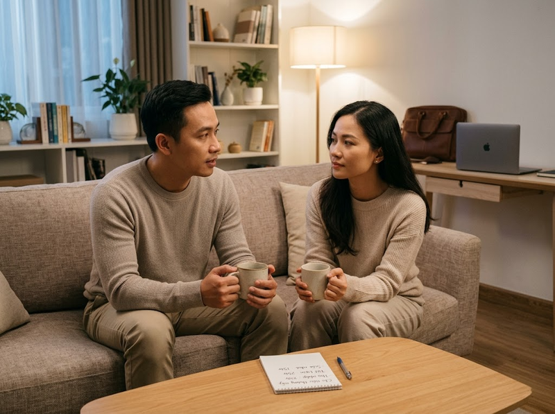 Chọn thời điểm nói chuyện về tiền để cuộc trao đổi hiệu quả hơn