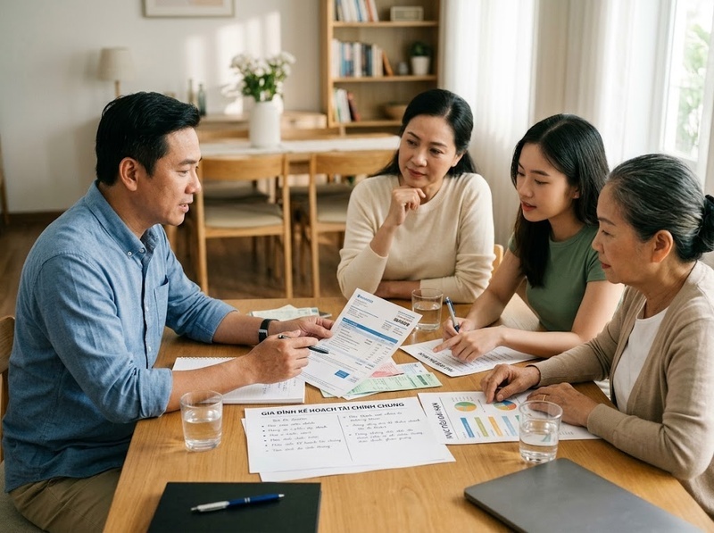 Tự quyết định chi tiêu lớn ảnh hưởng niềm tin và quan hệ gia đình ra sao?