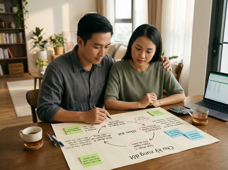 Xác định nguyên nhân xung đột tài chính khi các cuộc tranh cãi liên tục lặp lại