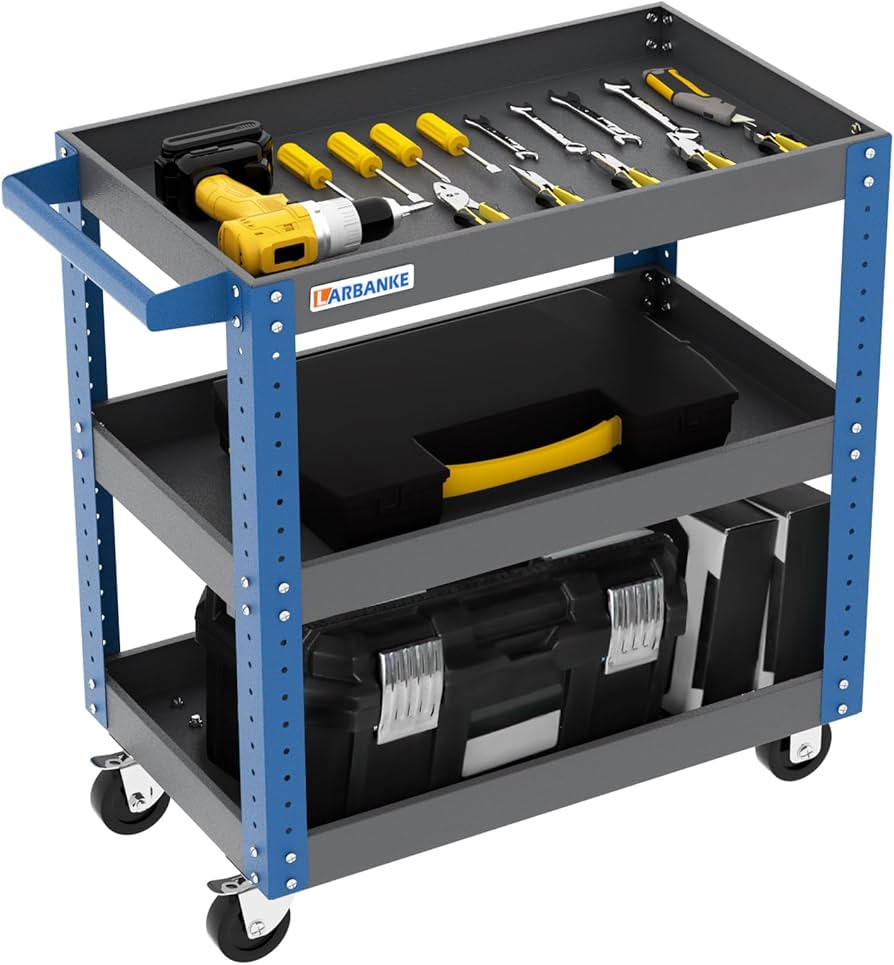 Tối ưu thao tác với xe đẩy dụng cụ sửa chữa có bánh xe cho thợ cơ khí