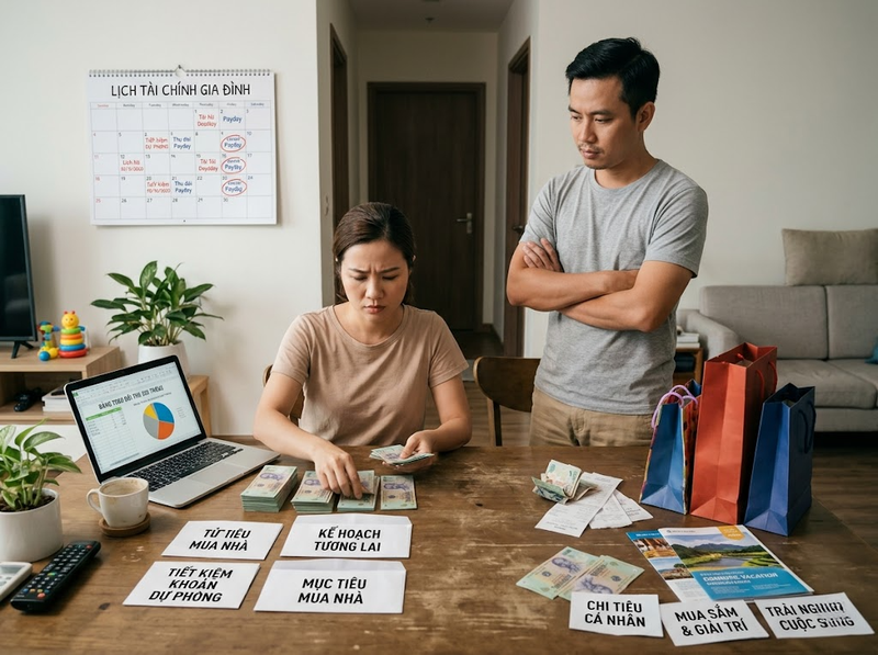 Xung đột do khác biệt chi tiêu hình thành và leo thang ra sao?