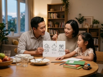 Giải thích tài chính cho con ở mức độ nào là phù hợp?