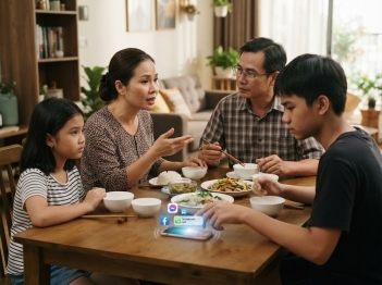 Vì sao thông báo gây gián đoạn giao tiếp trong gia đình?