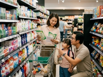 Hành vi mua sắm của cha mẹ ảnh hưởng trẻ thế nào?