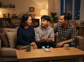 Cách nói chuyện với con về mạng xã hội