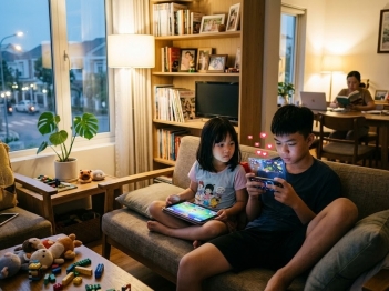 Vì sao trẻ dễ bị cuốn vào thiết bị số?